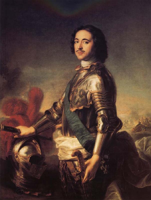 NATTIER, Jean-Marc Portrait of Peter the Great China oil painting art